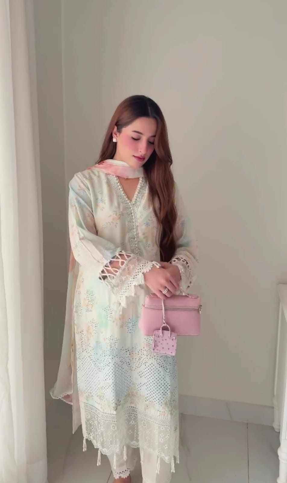 Embroidered 3 pc suit