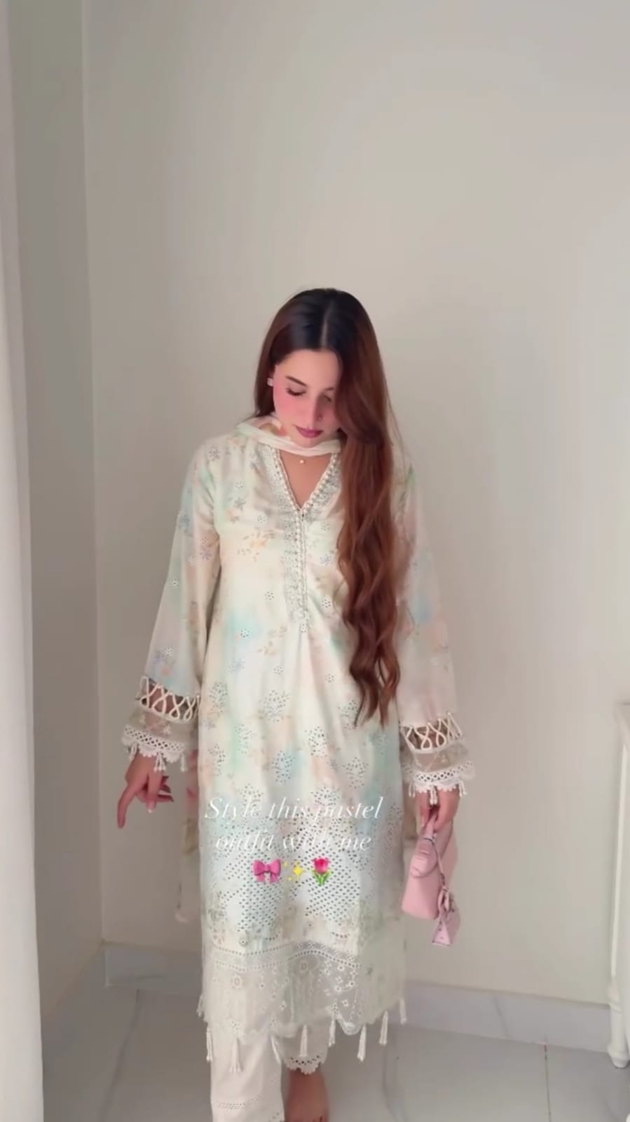 Embroidered 3 pc suit