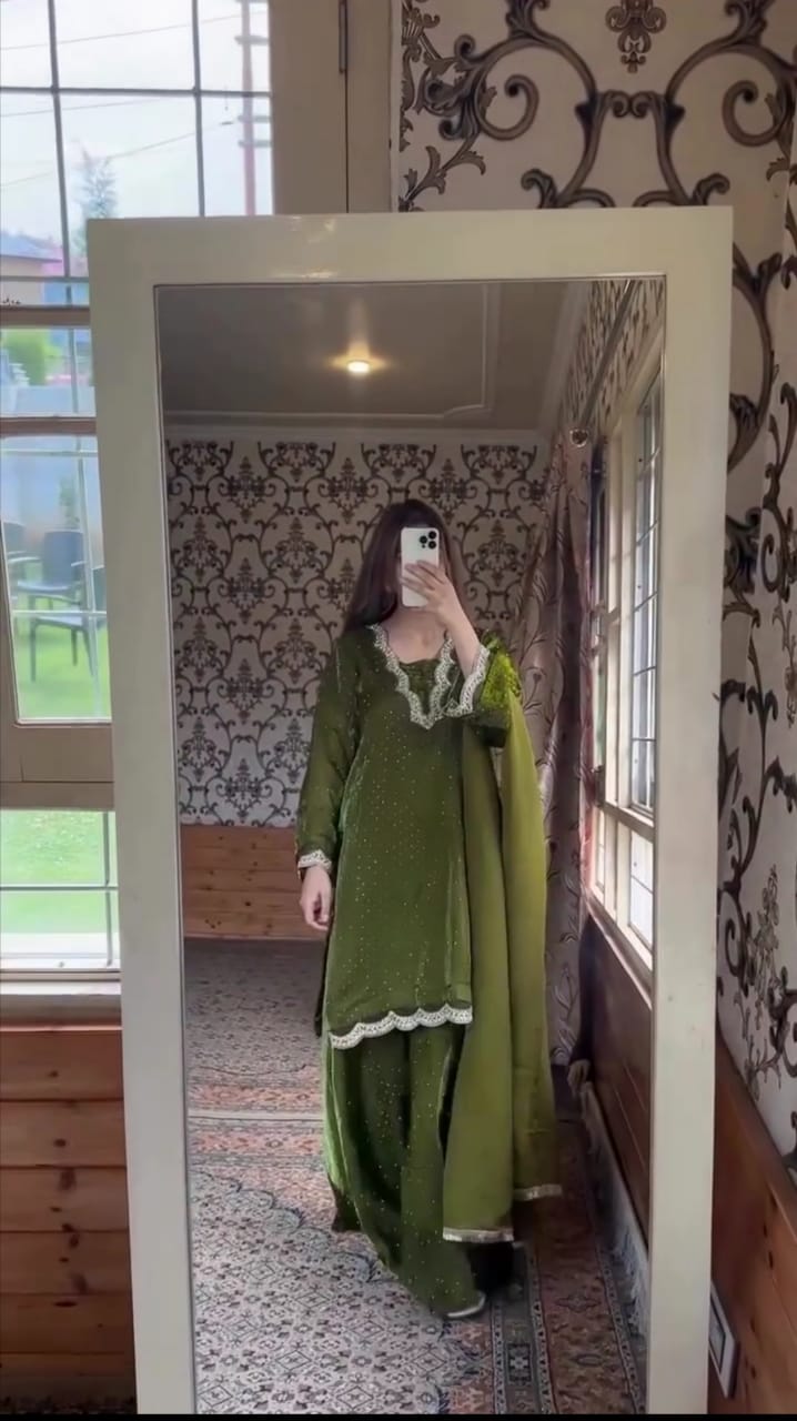 3PC EMBROIDERED SUIT