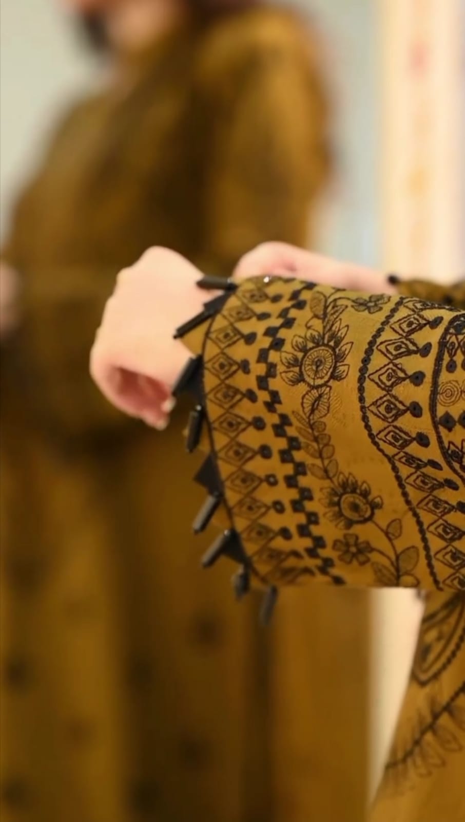 Embroidered fancy 3 pc suit