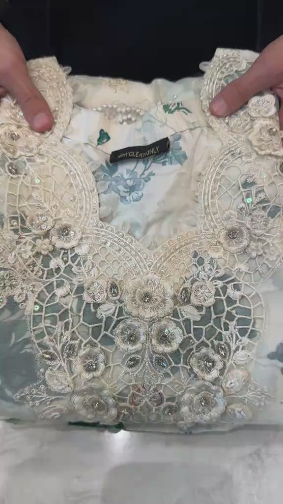 Classic Charm Beautiful  Embroidered Suit Set