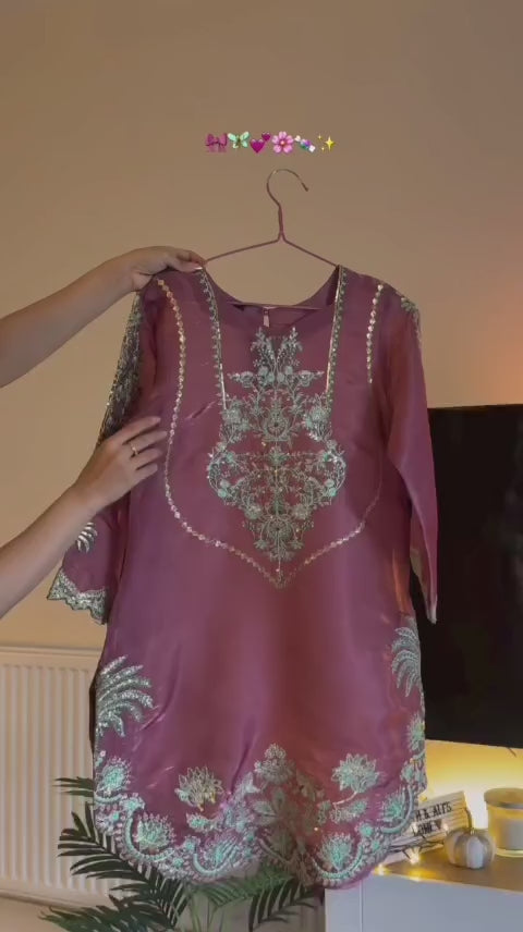 Designer Party Wear 3pc Suit